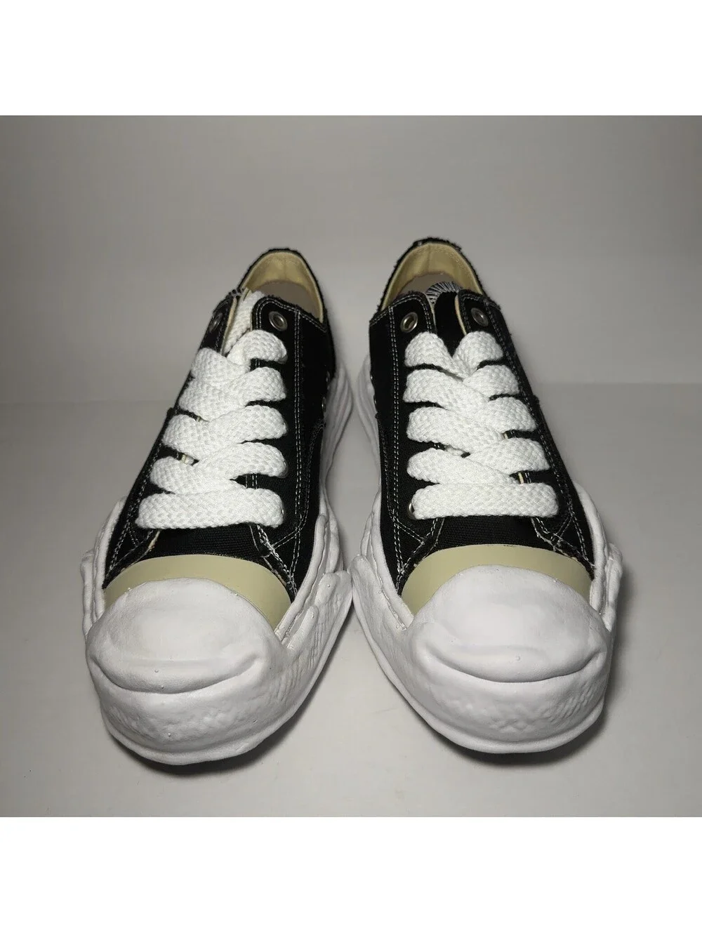 Maison Mihara Yasuhiro Original Sole Low Top Sneakers Black Size EU 45